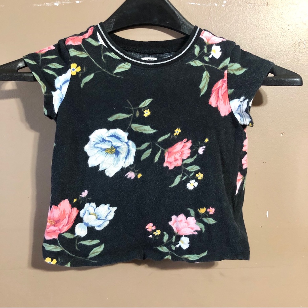 Old Navy Toddler Girls Size 3T Floral Top